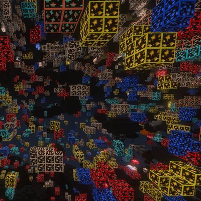 X-RAY + Glowing Ores | Texture Pack