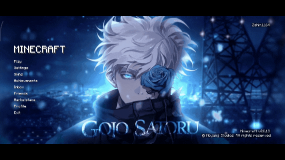 Animated Gojo Satoru UI — screenshot 2