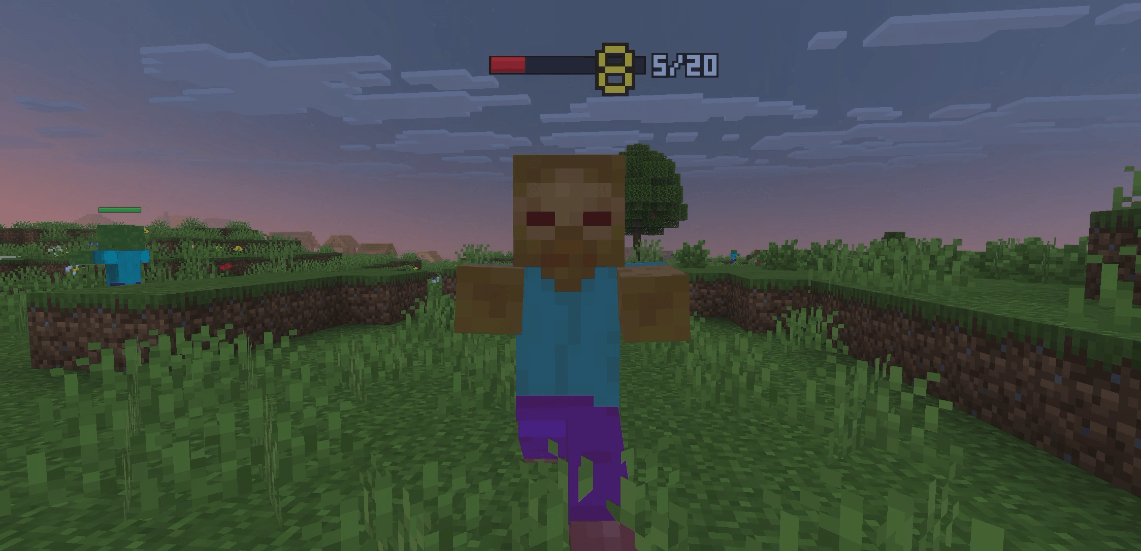 Mob Health Bar & Damage Numbers — screenshot 3