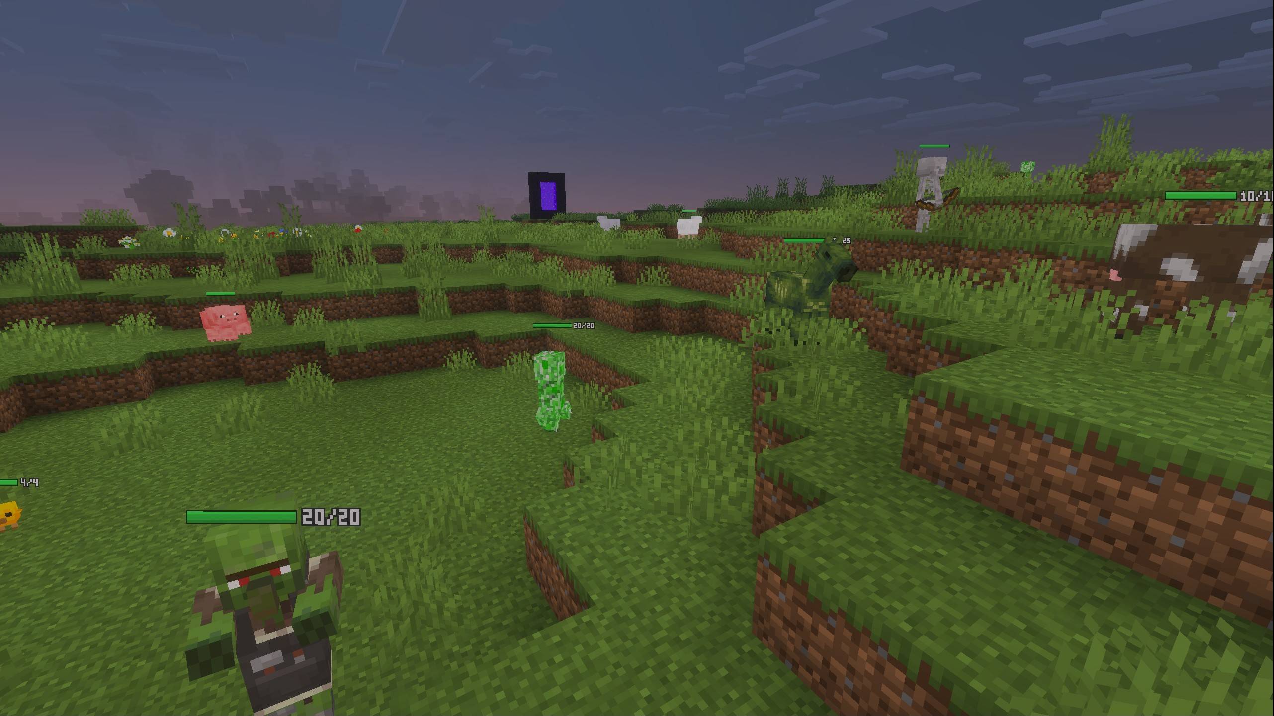 Mob Health Bar & Damage Numbers — screenshot 4