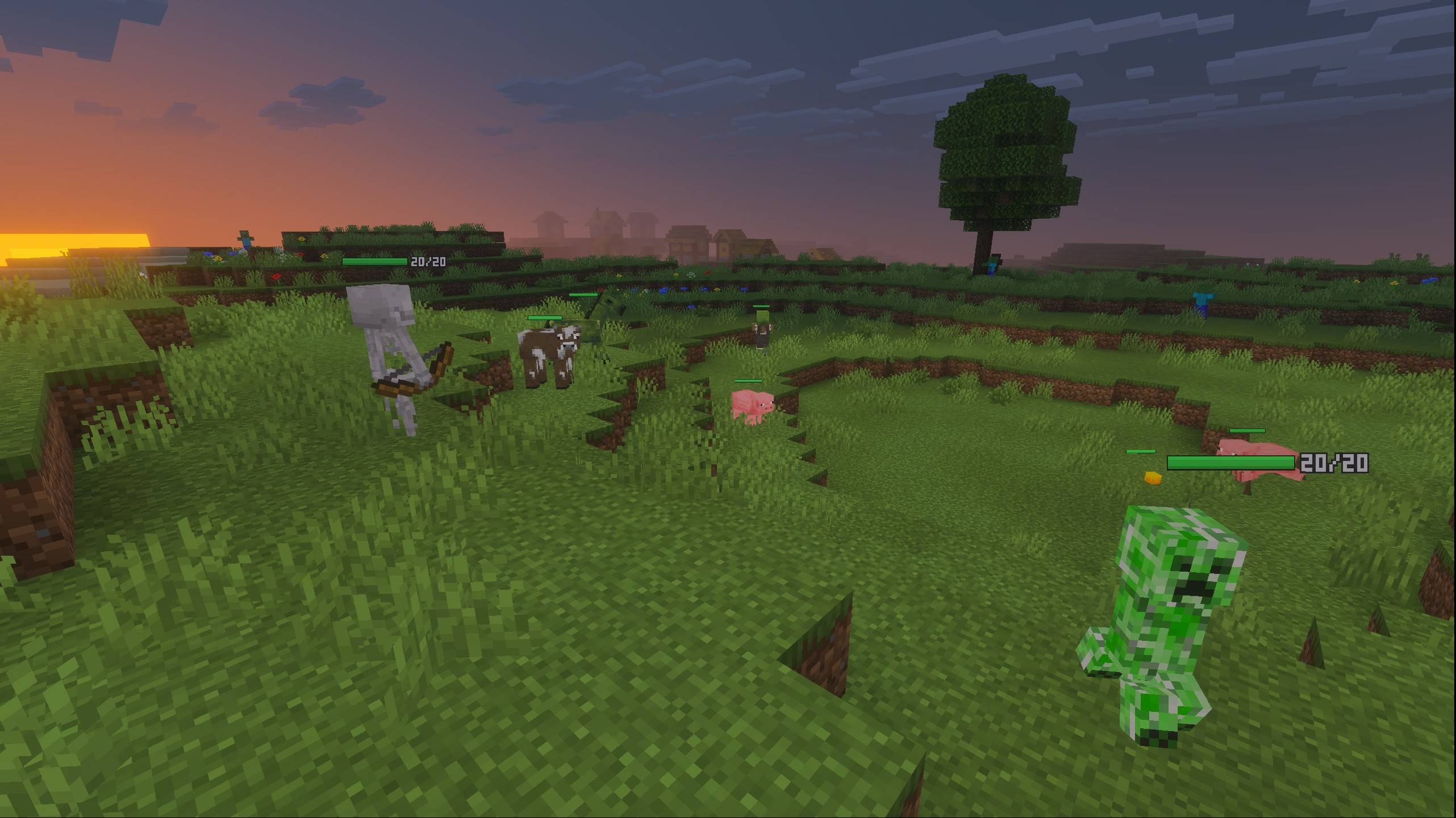 Mob Health Bar & Damage Numbers — screenshot 5