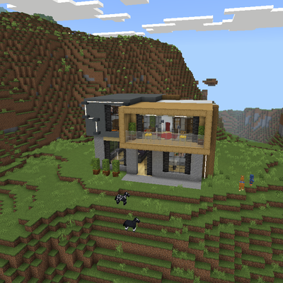 Survival Starter modern house (packs)