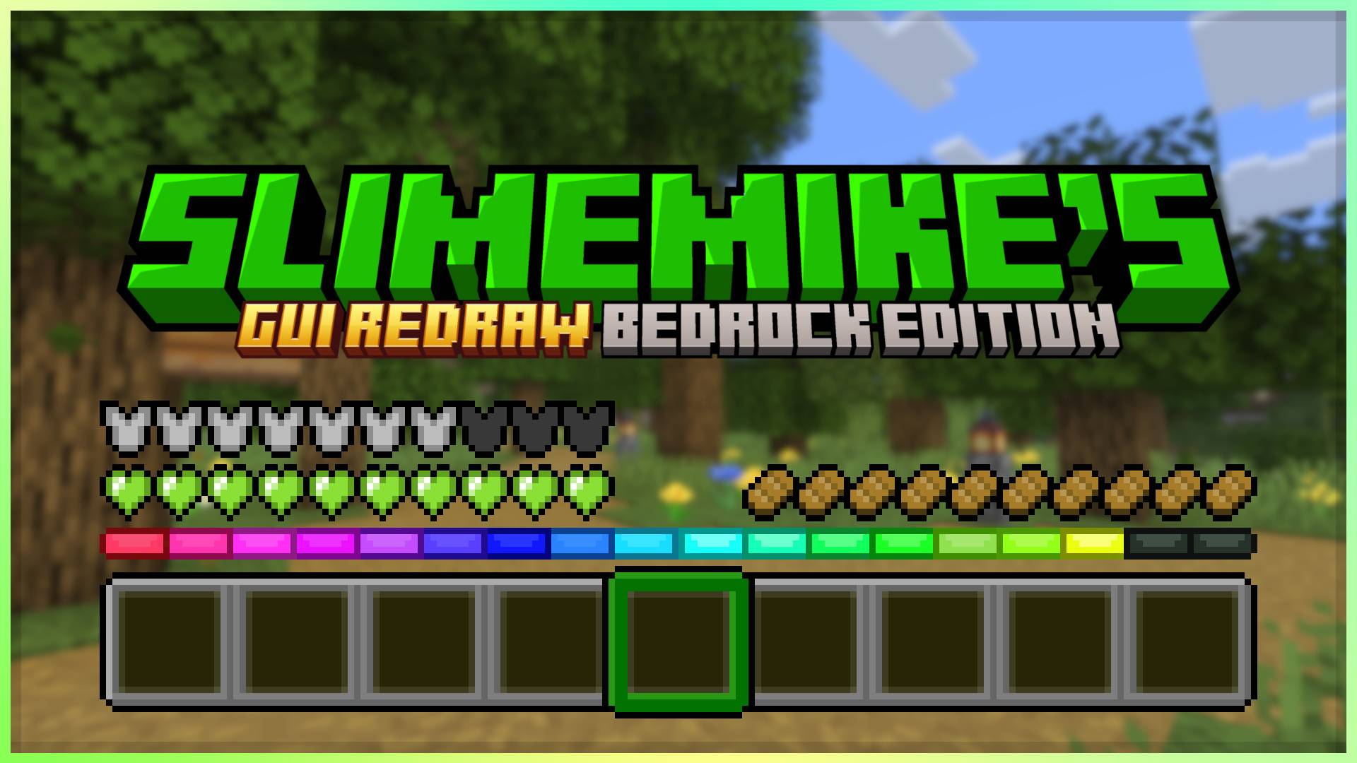 Slimemike's GUI Redraw Bedrock Edition — screenshot 1