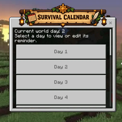 Calender Survival