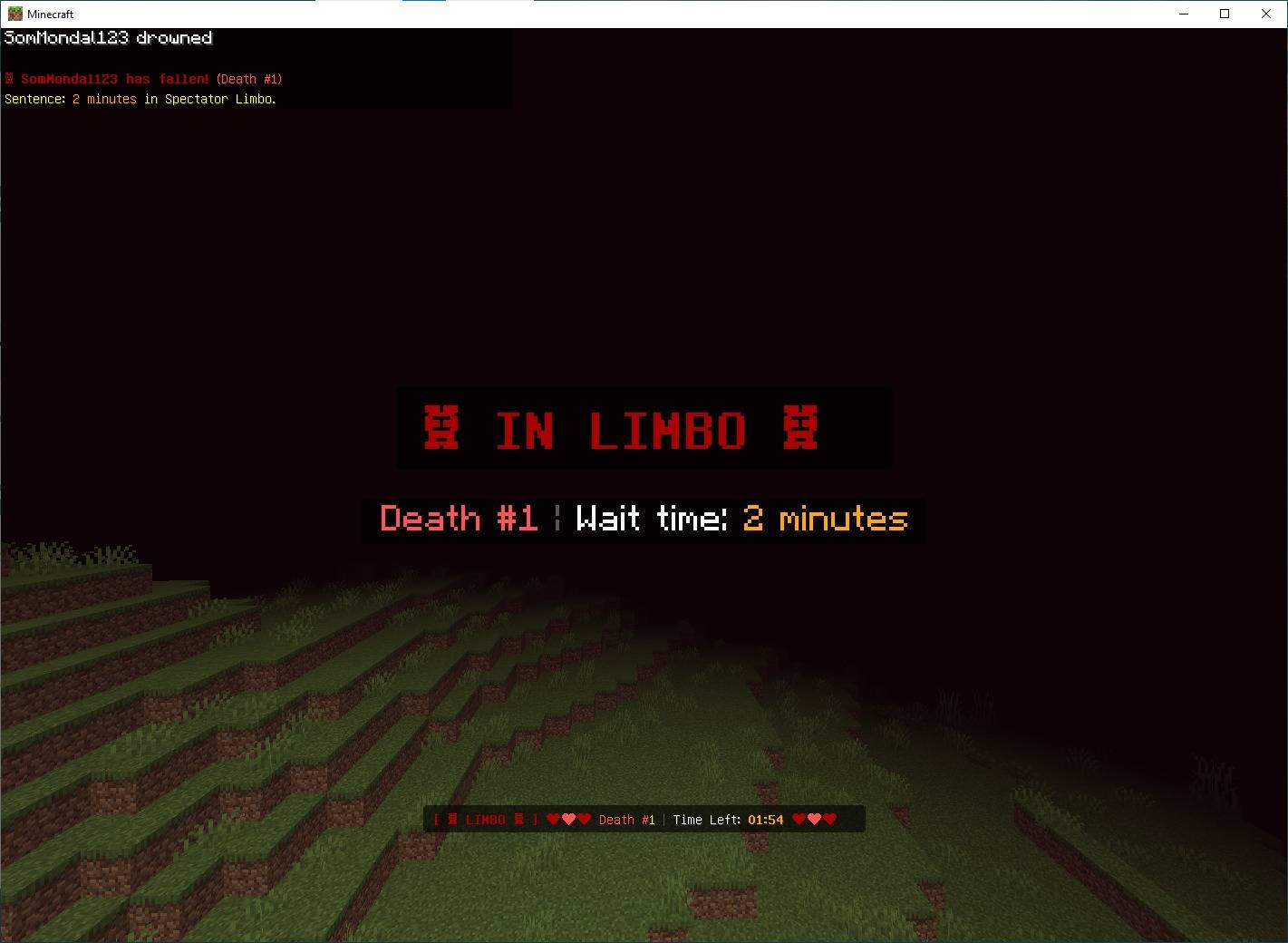 Hardcore Death Penalty & Spectator Limbo — screenshot 2