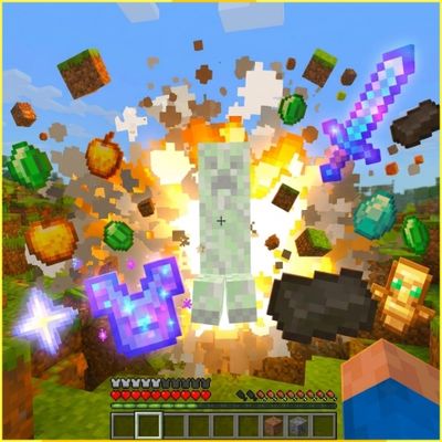 Explosion Drops OP Items!
