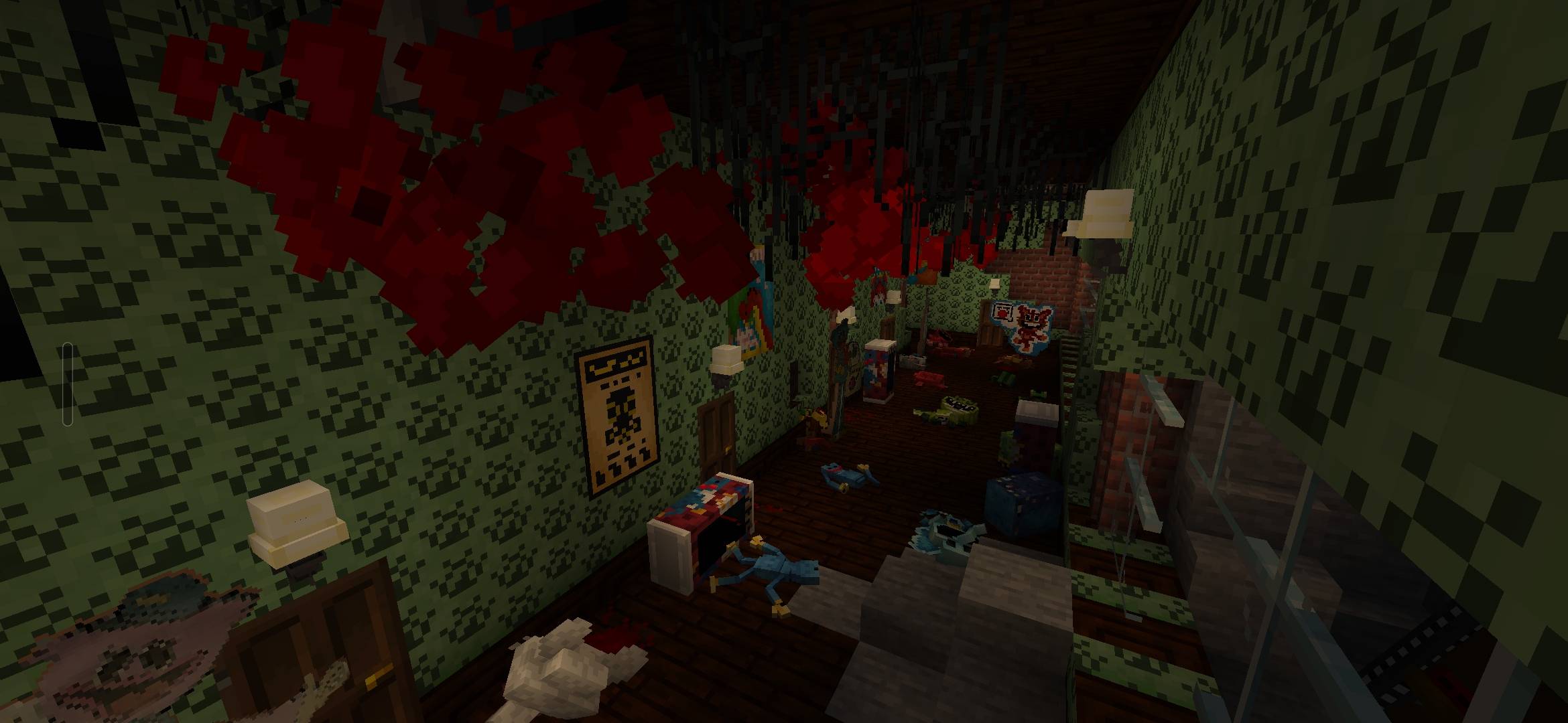 Poppy Cursed Poppy playtime: The nightmare — Minecraft Bedrock Map Download