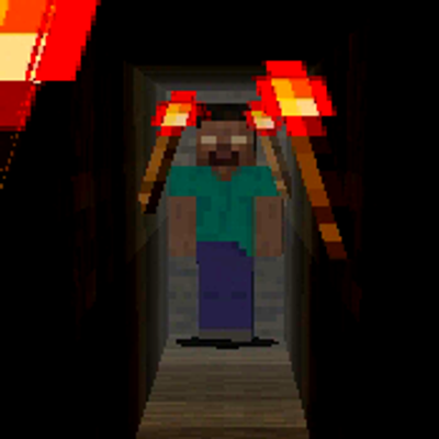 Herobrine actions