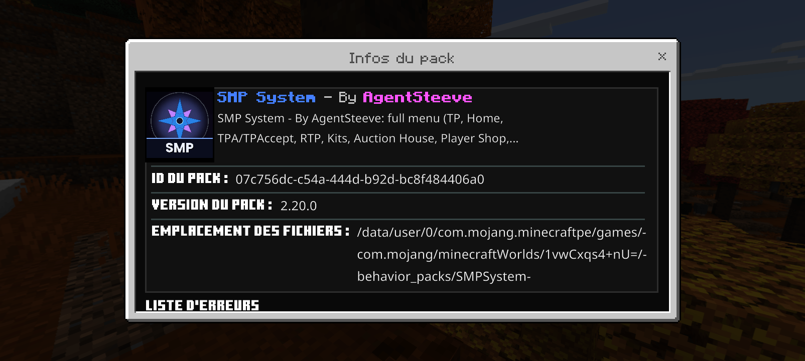SMP System by AgentSteeve — screenshot 2
