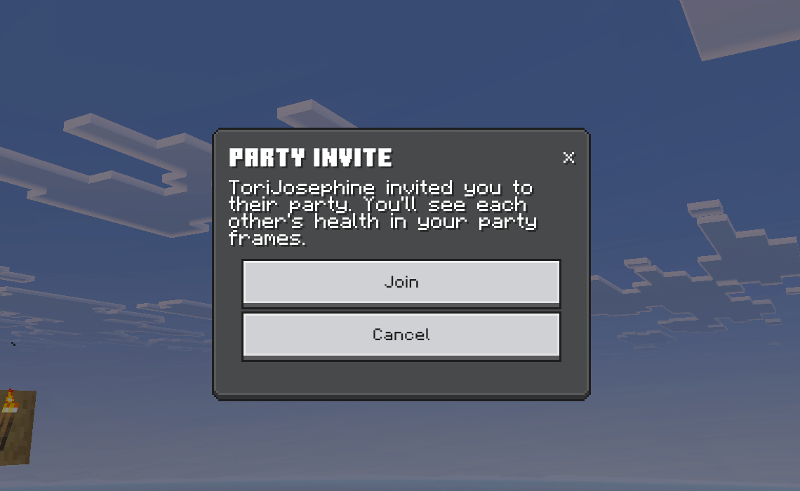 Bedrock Health Bars & Party Frames — screenshot 7
