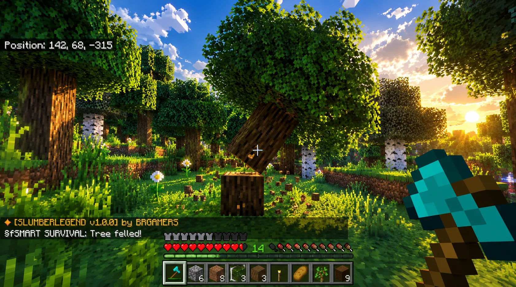 LUMBERLEGEND – SMART SURVIVAL — screenshot 1