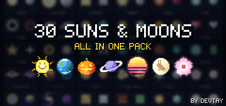 Sun & Moon Pack: 30 Styles — screenshot 1