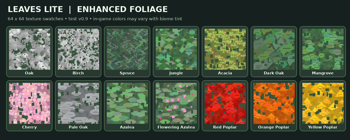 Leaves Lite - Enhanced Foliage — screenshot 1