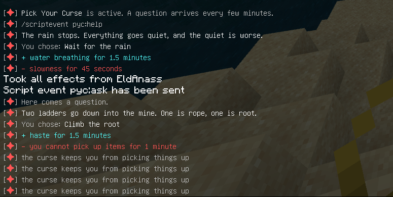 Pick Your Curse — screenshot 2