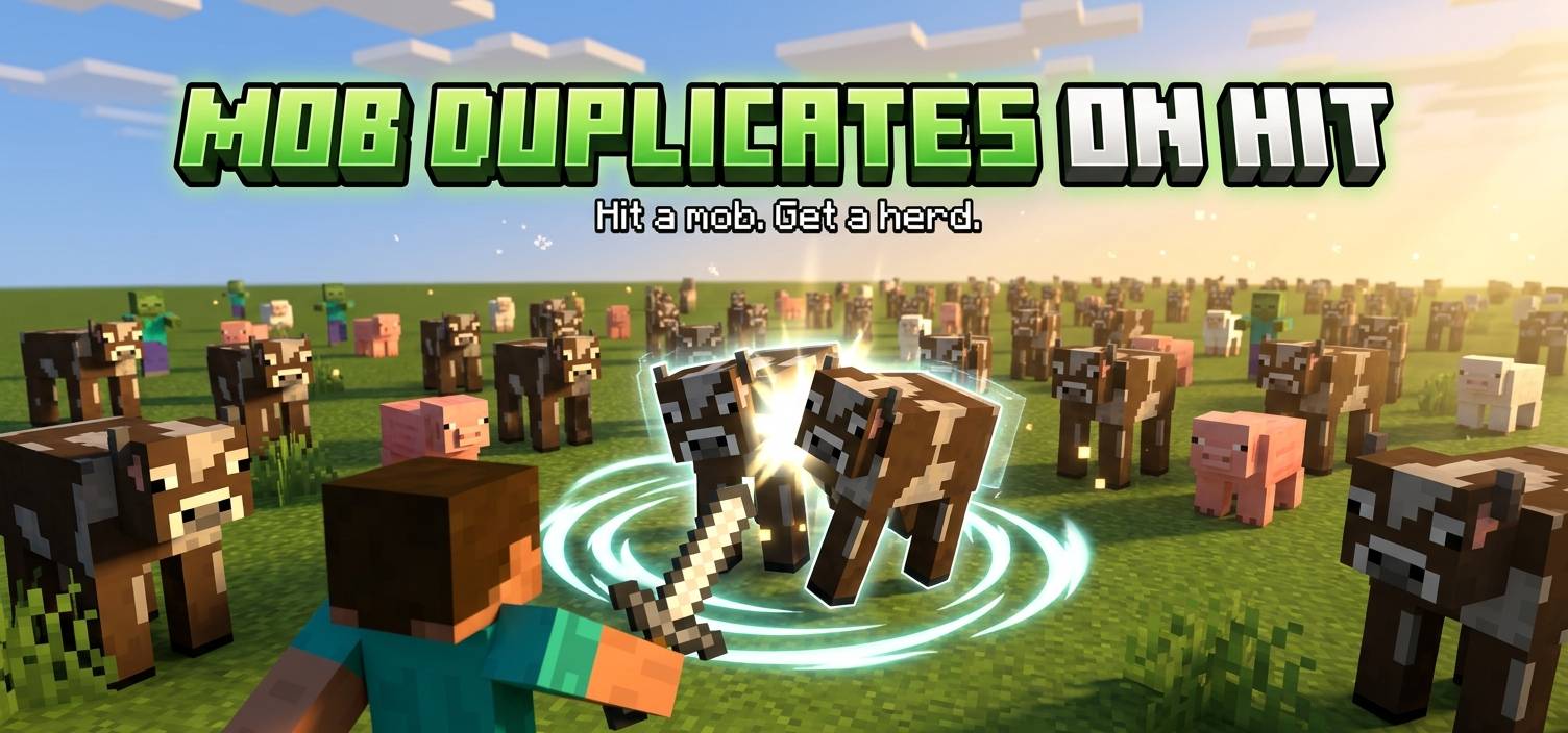 Mob Duplicates on Hit — screenshot 1