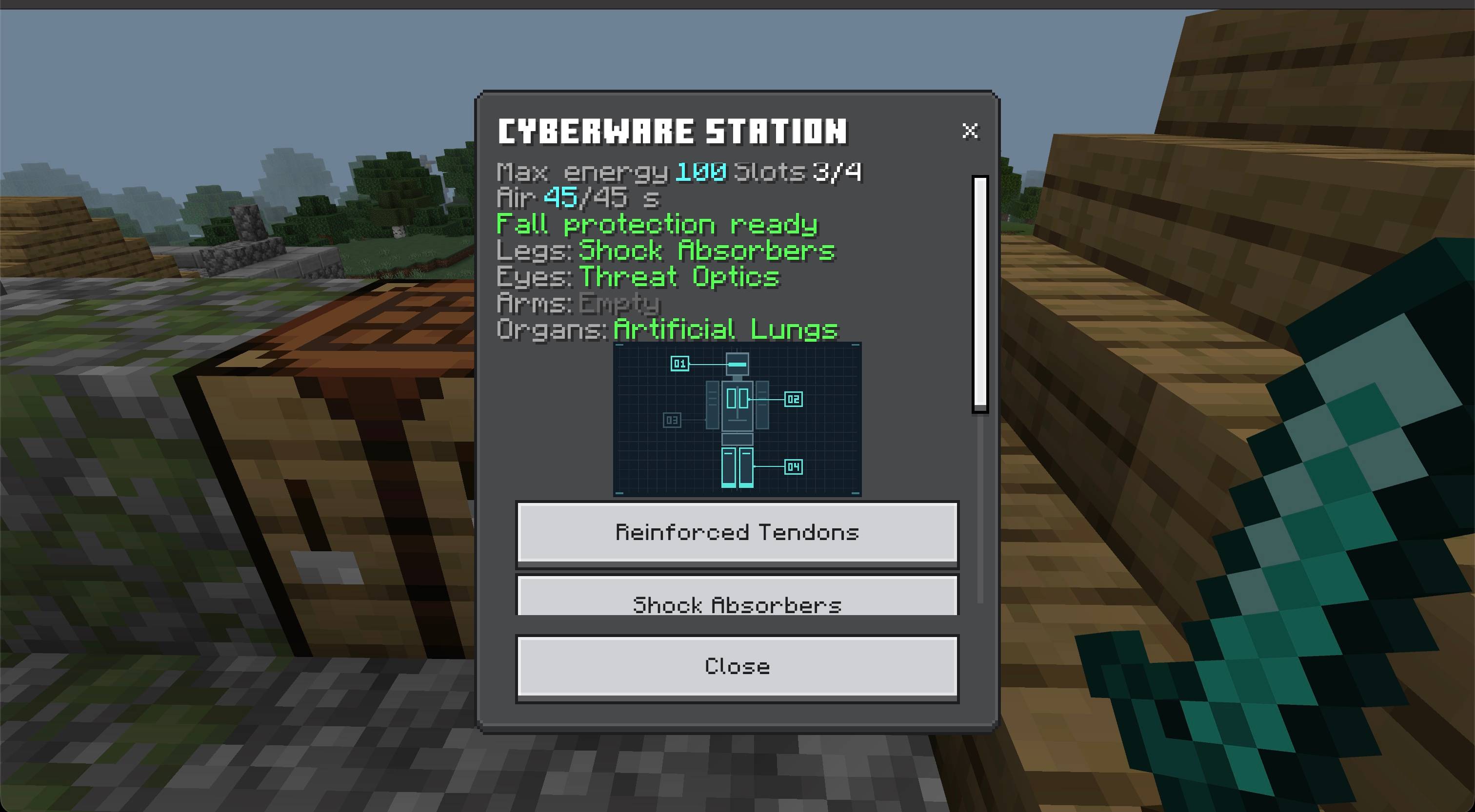 Cyberwares | Cybernetic Implants — screenshot 2
