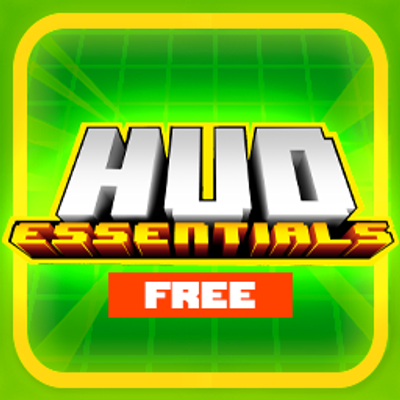 HUD Essentials Free: Compass, Clock, Light Level, Biome and Hitboxes
