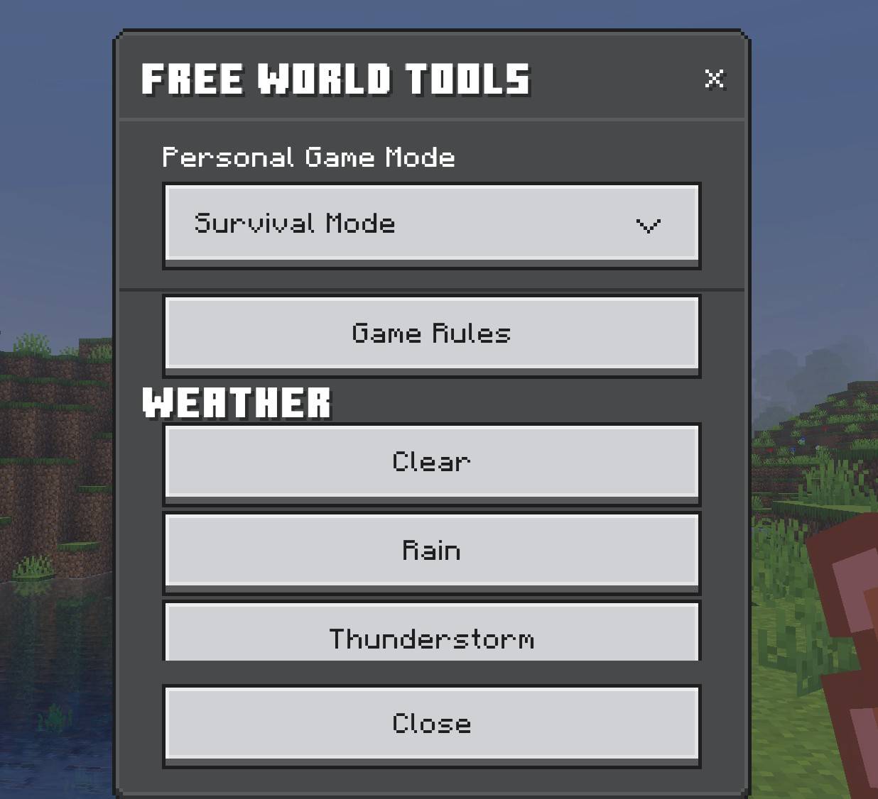 HUD Essentials Free: Compass, Clock, Light Level, Biome and Hitboxes — screenshot 6