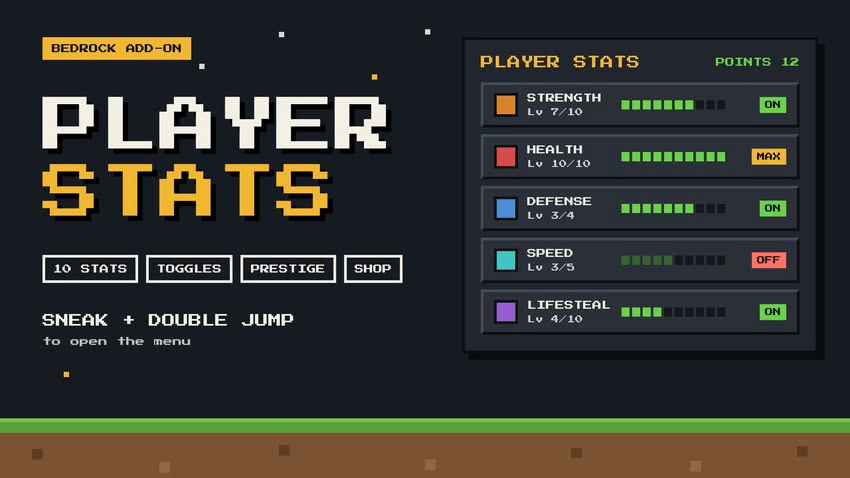 Player Stats System (Achivement Friendly)  — screenshot 1