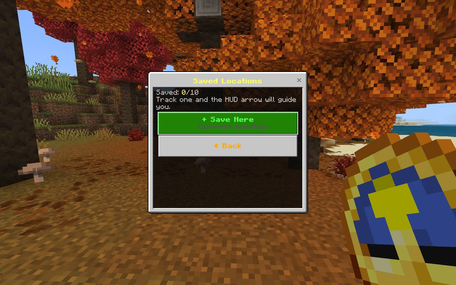 Ultimate Coordinates HUD: Speedometer — Minecraft Bedrock