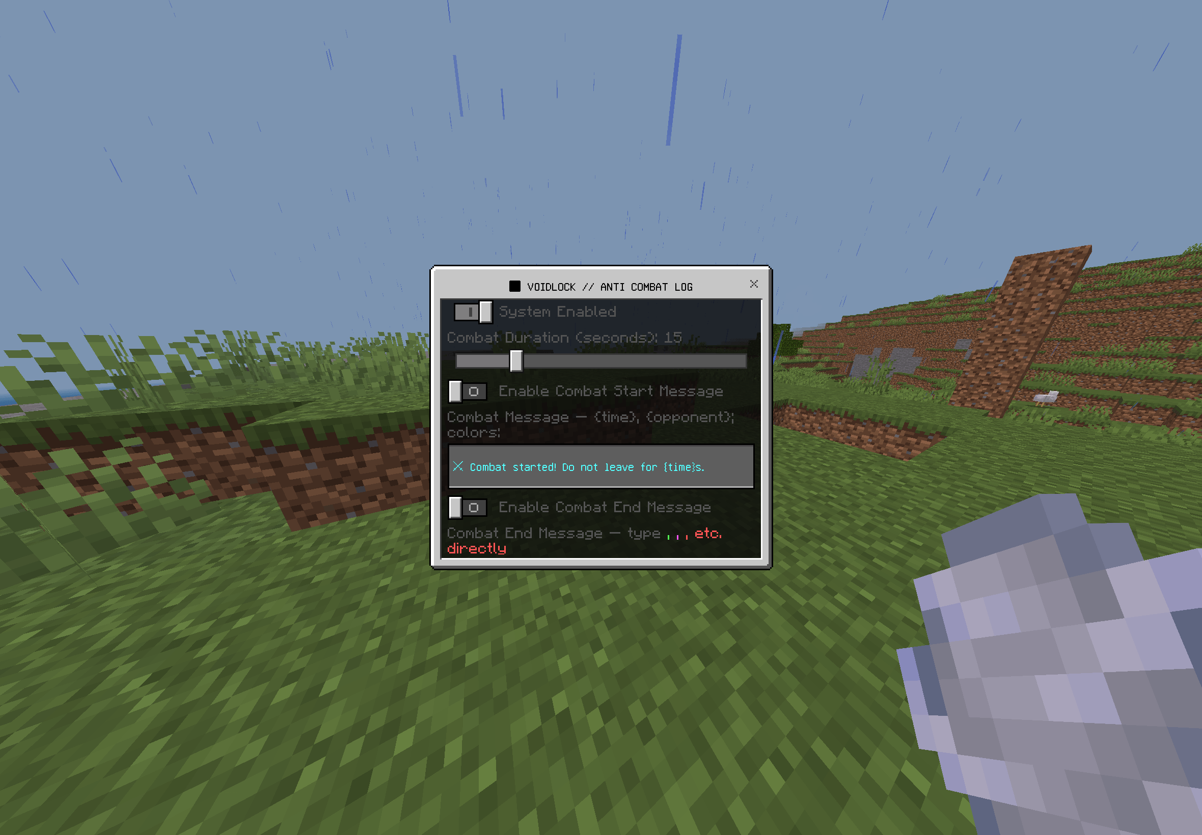 VoidLock Anti Combat Log — screenshot 5