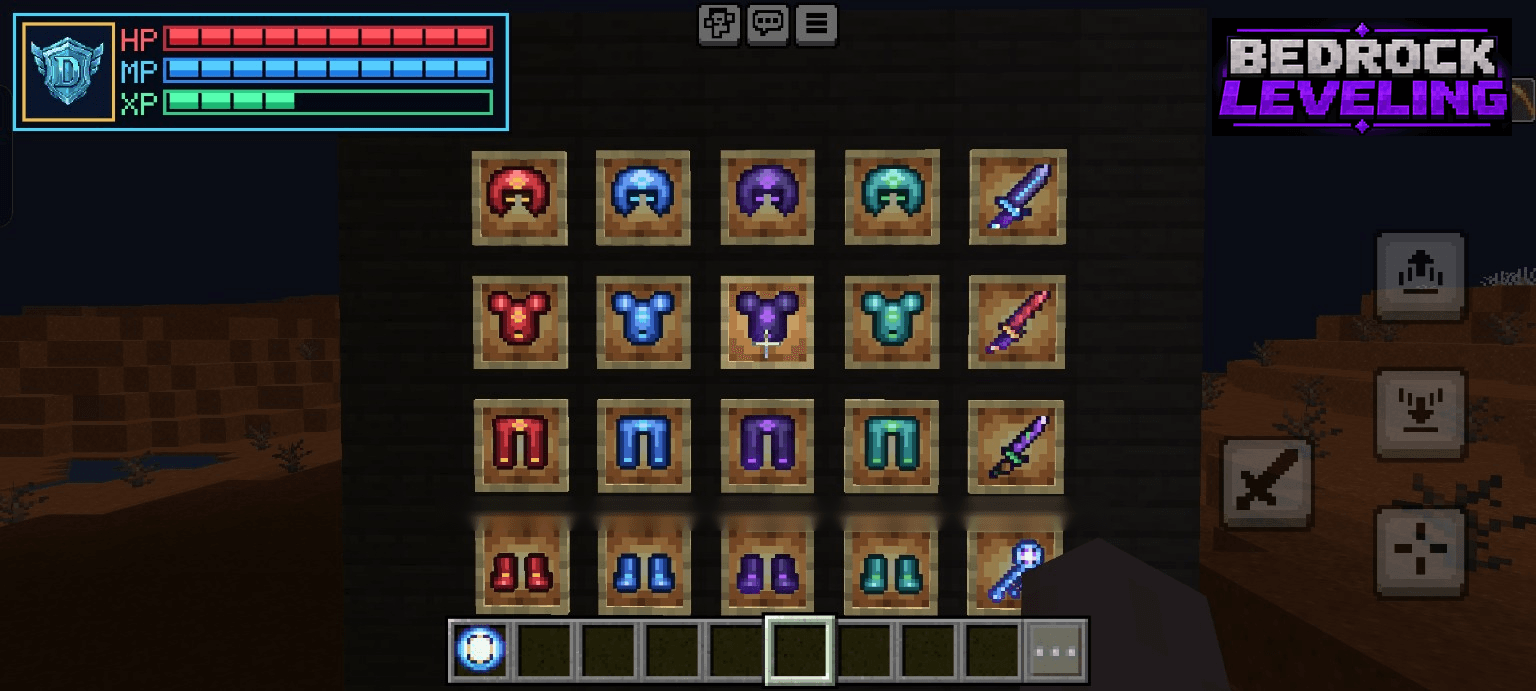 BEDROCK LEVELING — screenshot 4