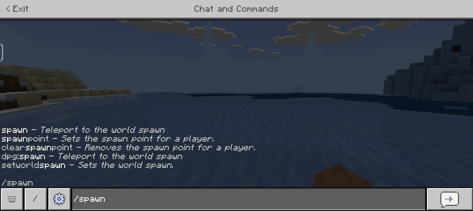 DPG TP World Spawn — screenshot 3