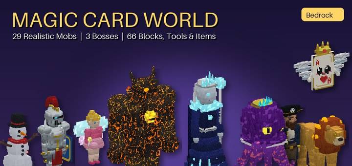 Magic Card World: Realistic Mobs & More — screenshot 1