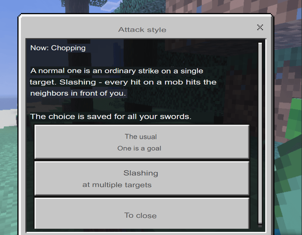 SwordSweep Styles — screenshot 1