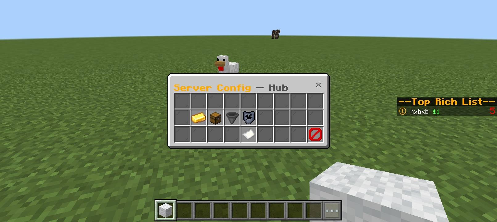 DonutSMP Shop & Sell System [Advanced] — Minecraft Bedrock