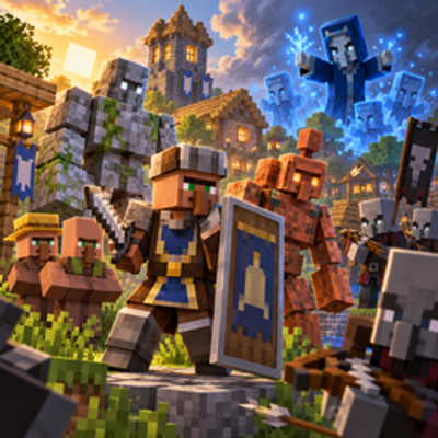 Raiders & Defenders: Java-Style Raids & Village Defense