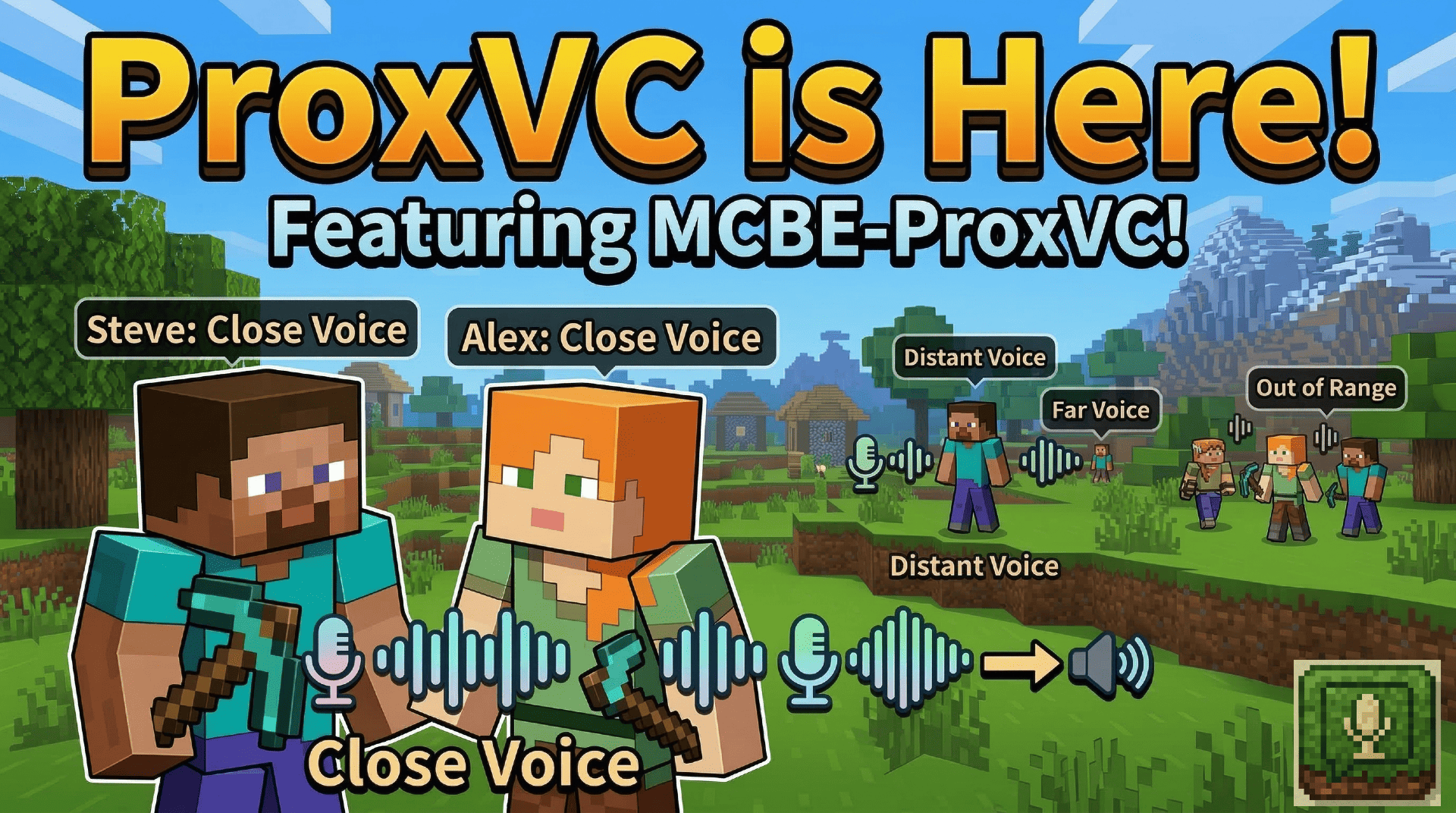 Proximity Voice Chat&Proximity Text Chat — screenshot 1