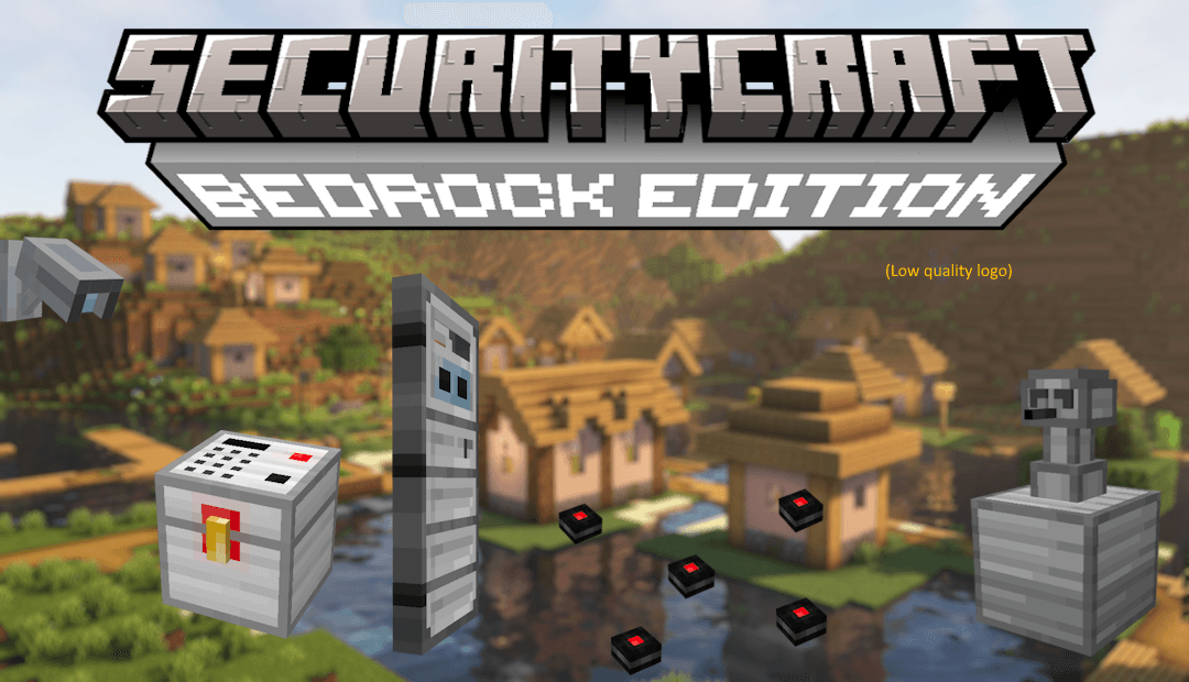 [RED] SecurityCraft v1.6.0 — screenshot 1