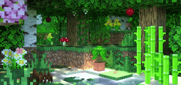 Better Foliage Addon/Texture Pack for Bedrock(Major Bugfixes!) — screenshot 2