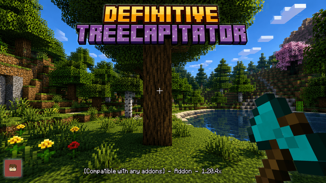 Definitive Tree Capitator | Tree Chopper, Auto Replant & Custom Axes — screenshot 1