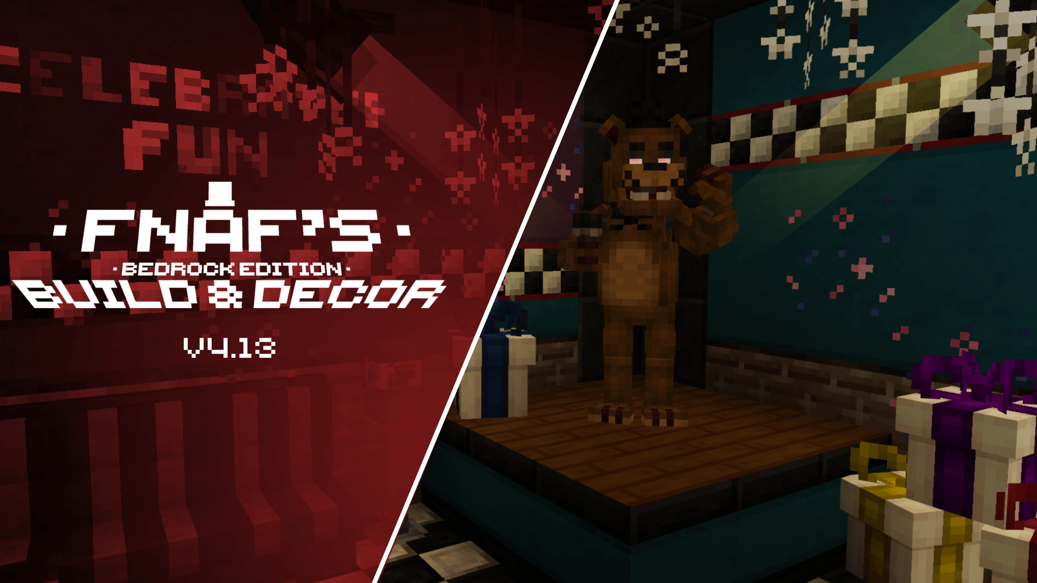 (Discontinued) FNaF Build & Decor (Bedrock) — screenshot 1