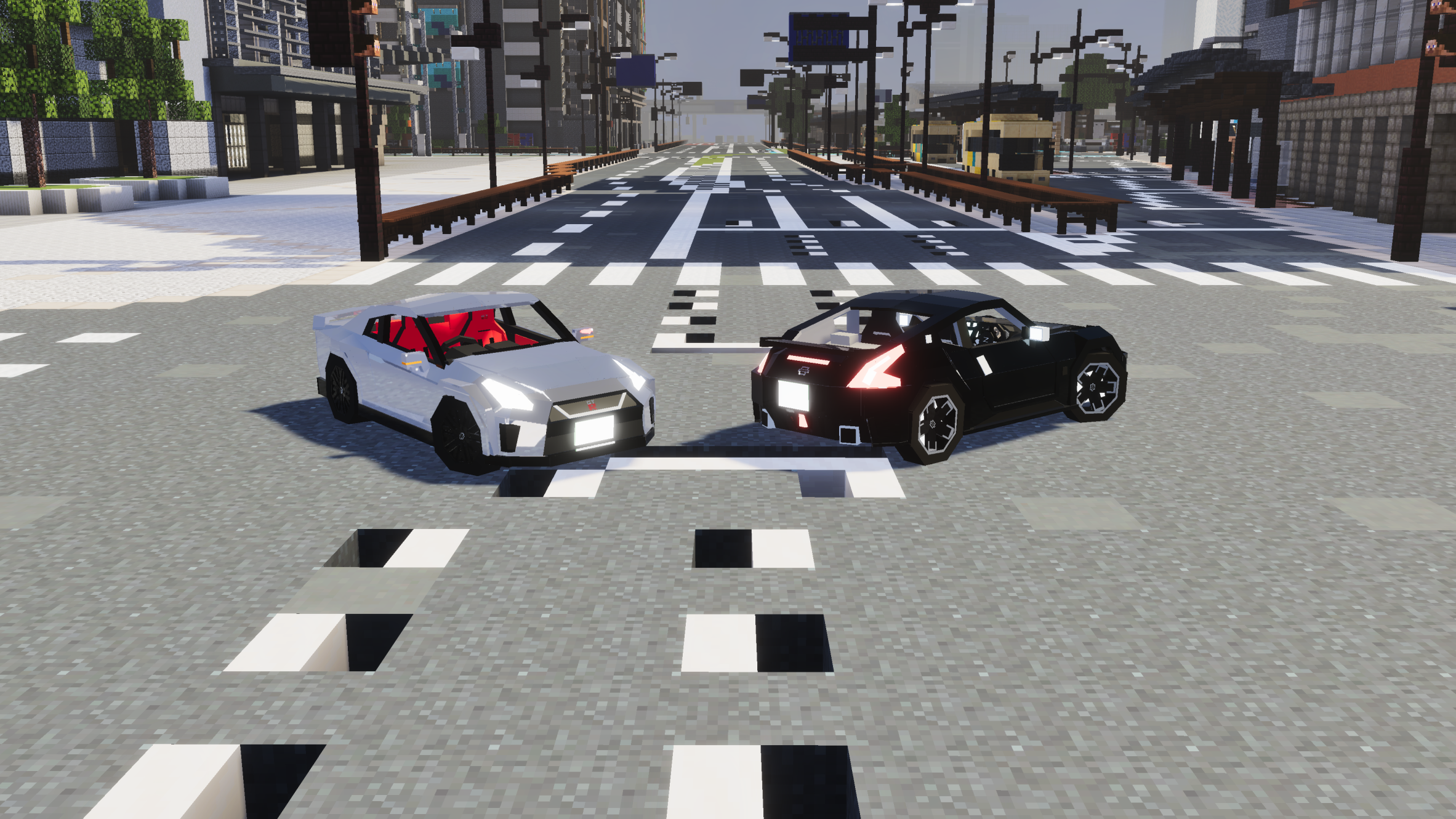 Nissan R35 GTR + 370Z Car Addon Pack - Simple Car Series — screenshot 2