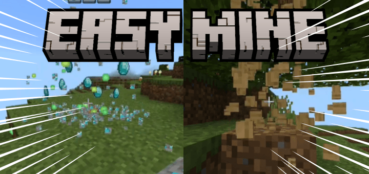 Easy Mine Addon 一括破壊アドオン — screenshot 1