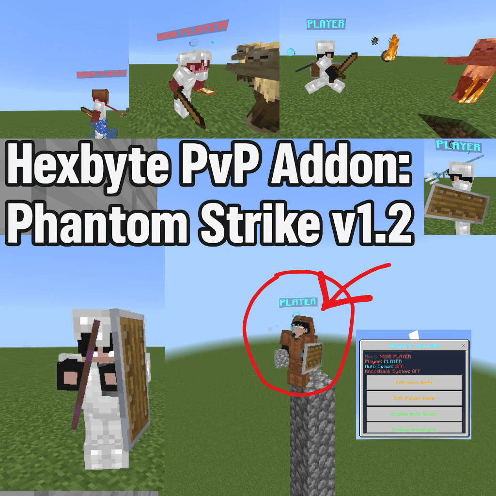 Hexbyte PvB AI Addon  (player mob) v1.2 — screenshot 1