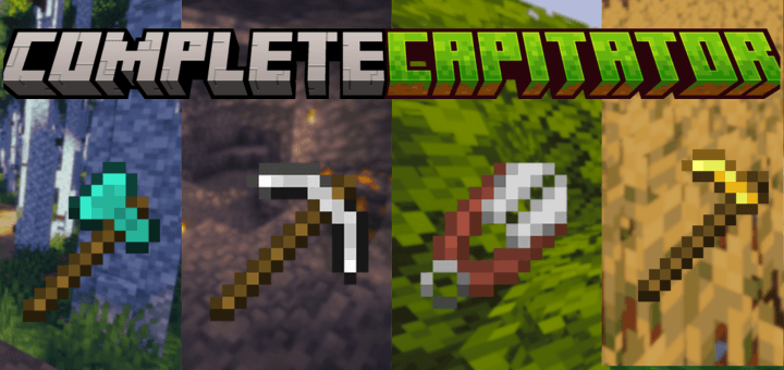 Complete Capitator – All‑In‑One VeinMiner, TreeCapitator, CropCapitator & ShearCapitator , VeinCapitator — screenshot 1