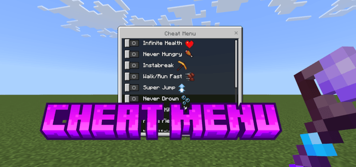 Cheat Menu — screenshot 1