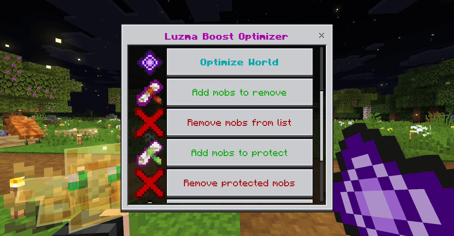⚡ Luzma Boost Optimizer for Bedrock⚡[ MCPEDL Bedrock ] — screenshot 7
