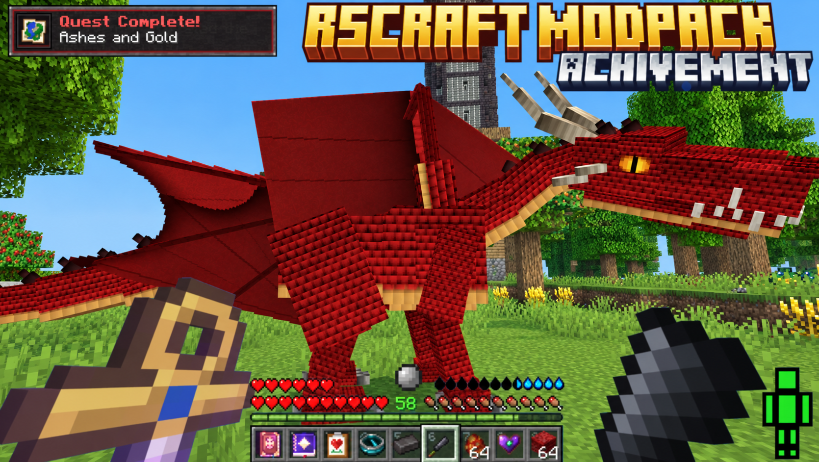 RSCraft Modpack - Feel like Rlcraft [Achievement] — screenshot 1