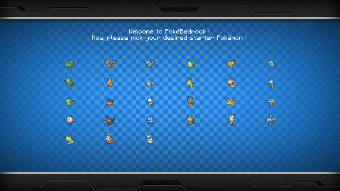 Pokebedrock expanded — screenshot 2