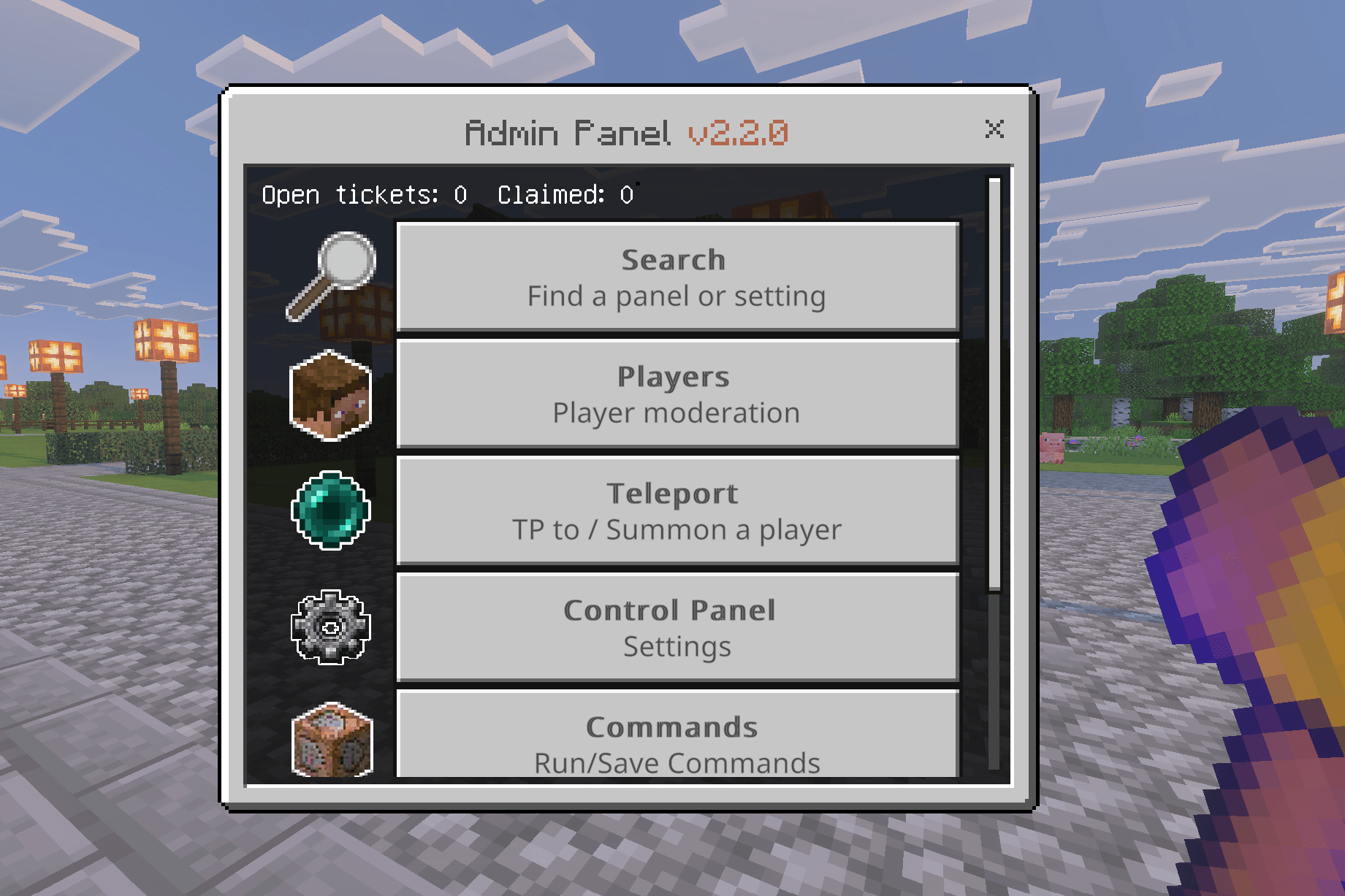 Admin Tools (Achievement Friendly) — screenshot 2