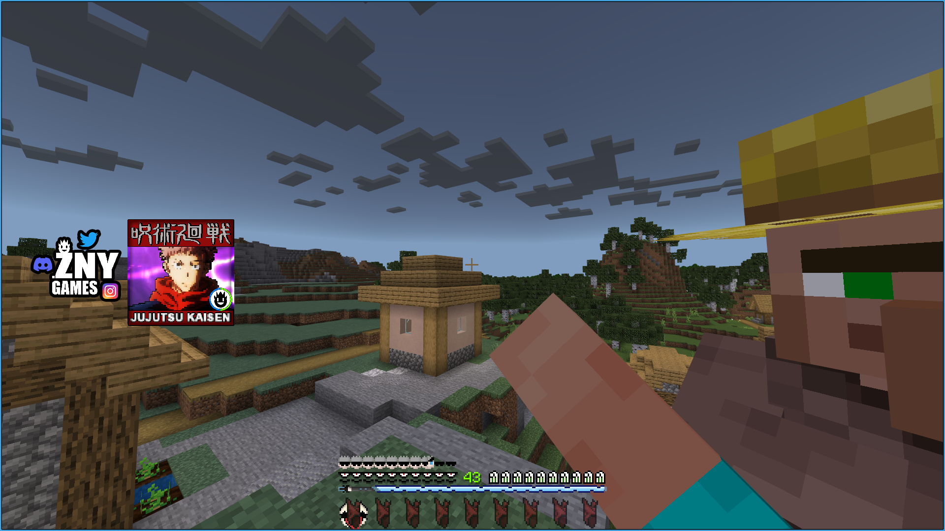 JUJUTSU KAISEN UI [BEDROCK] — screenshot 2
