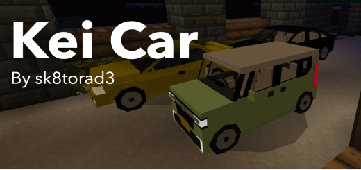 Kei Car - Simple Car Addon - 1.21.90+ — screenshot 1