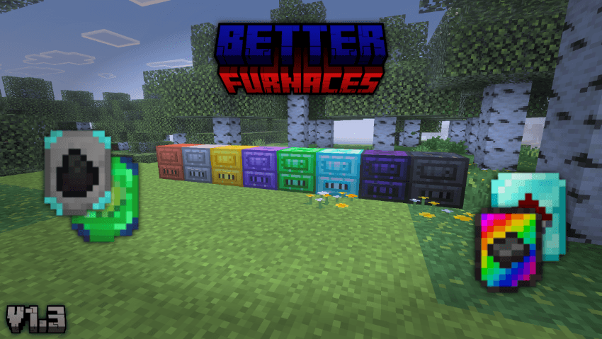 Better Furnaces v1.3 | by DustVeyn — screenshot 1