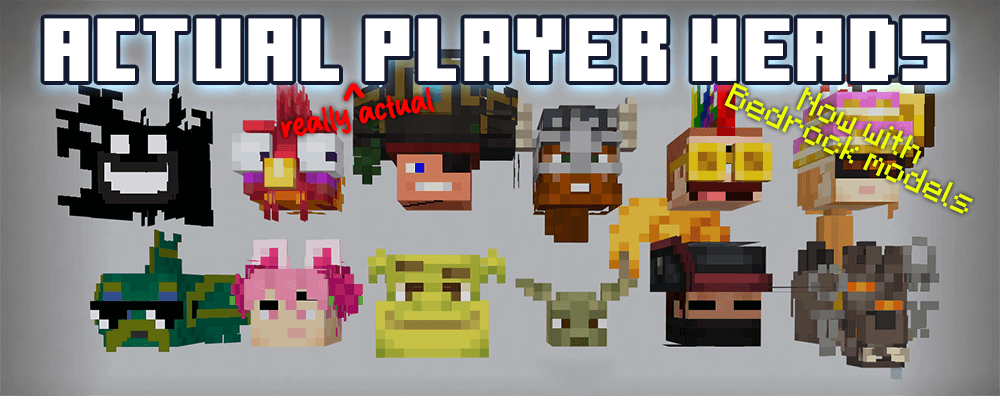 Actual Player Heads — screenshot 1