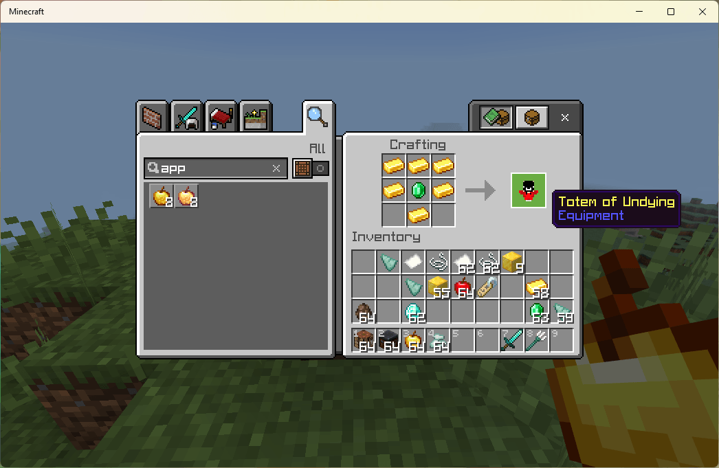 Craftable Totems of Undying — screenshot 1